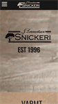 Mobile Screenshot of lennartsson-snickeri.com